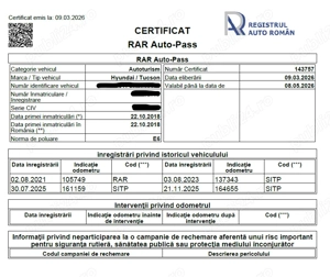 Vand Hyundai Tucson 1.6 crdi model 2019 - imagine 10