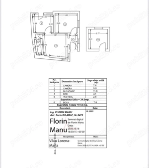 Icoanei - Ghiocei 2 camere in vila la parter 42 mp utili - imagine 17