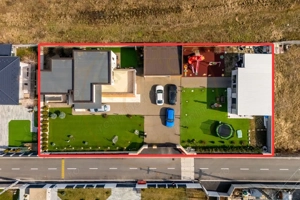 Vila moderna Mioveni | teren 1231 mp | terase, foisor si garaj - imagine 14