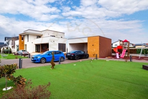 Vila moderna Mioveni | teren 1231 mp | terase, foisor si garaj - imagine 18