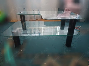 Masuta de cafea din sticla - imagine 2