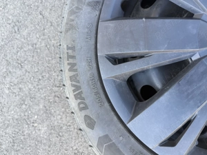 4 roți iarnă 205/60 R16 Davanti + jante tablă + capace – set complet - imagine 4