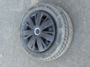 4 roți iarnă 205/60 R16 Davanti + jante tablă + capace – set complet - imagine 2