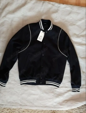 Geaca Zara colegiu de lână,model Balmain