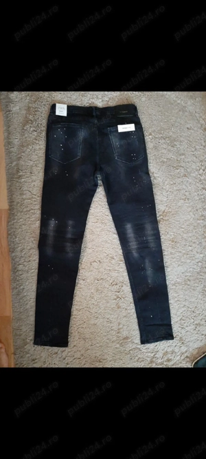 Blugi Zara cu stropi,34