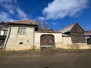 Casă cu curte, grădina și 3 terenuri de fâneață