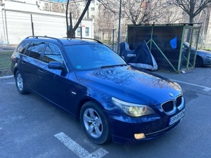Bmw 520 2008 2.0 L diesel 177 cp navi xenon clima variante + - - imagine 5