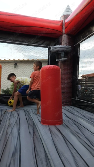 Tobogan castel gonflabil masina de pompieri - imagine 4