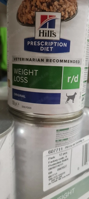 Vând hrană dietetică pt.căini Hill's Prescripțion Diet r d - imagine 3