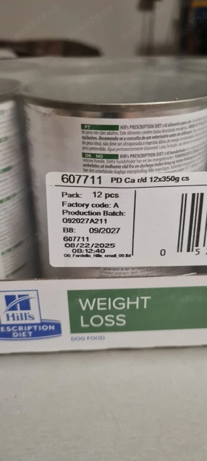 Vând hrană dietetică pt.căini Hill's Prescripțion Diet r d - imagine 2
