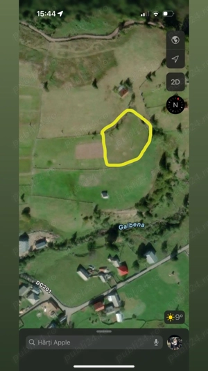 Teren intravilan de vânzare în Arieșeni (Alba) - imagine 3