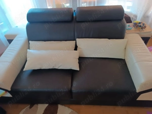 Canapea piele două locuri  - imagine 3