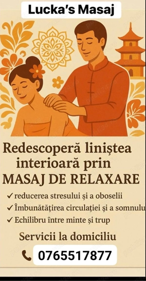 Masaj de relaxare 