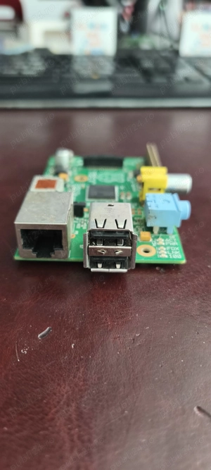 Raspberry PI 1 B 2.0 2012 BCM2835 SDRAM 512Mb LPDDR2 Card SD 16Gb - imagine 2