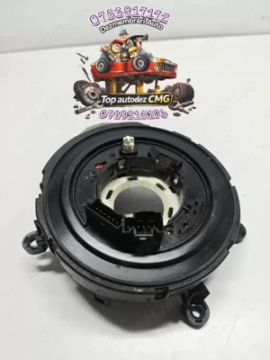 Banda volan BMW seria 1 E87 E81 E88 E82 9122509 03 spira spirala airbag unghi volan