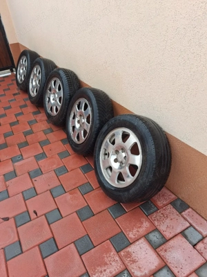 jante aliaj r15 . 5 bucati. 5x100 - imagine 3