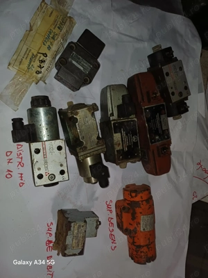 Distribuitor hidraulic cu dubla comanda ,bobina la 24 v. - imagine 5