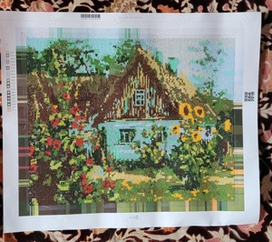 Vând goblenuri cu diamante, lucrate manual, 40 50 cm, cu rame