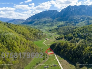 Zarnesti-Bârsa Fierului-Teren 1.893 mp pentru Casă de vacanță, A-frame