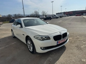 BMW F10 520 diesel Alb perlat - imagine 2