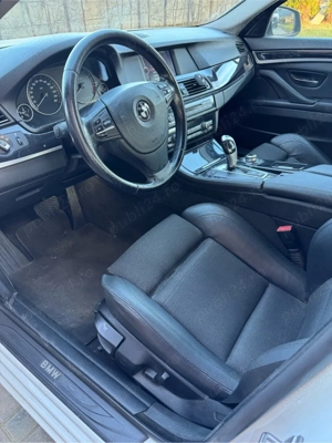 BMW F10 520 diesel Alb perlat - imagine 5