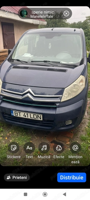 Citroen jumpy 6 locuri plus marfă 
