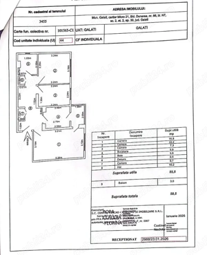 Apartament 3 camere   Micro 21, etaj 2 4 - imagine 6