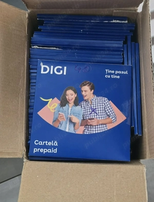 Cartele SIM prepay Digi cu oferta activa