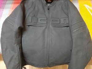 Geacă moto, din piele, ICON Motorhead 2, 2XL - imagine 4