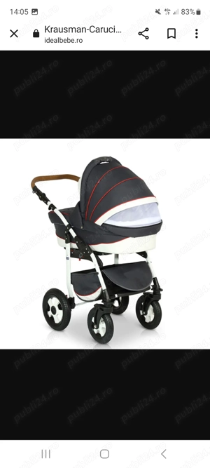 Carucior bebe 3in1 Krausman