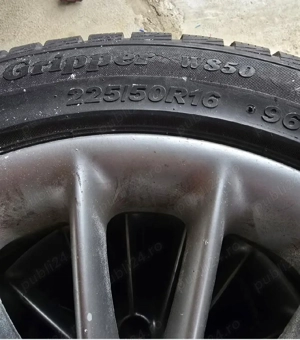 Jante bmw e39 cu cauciucuri  - imagine 2
