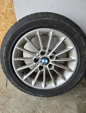 Jante bmw e39 cu cauciucuri  - imagine 3