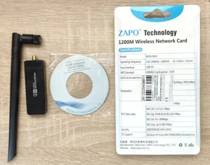 WiFi Adapter 8812AU for Android, Linux, Win , 5GHz - Monitor mode - imagine 2