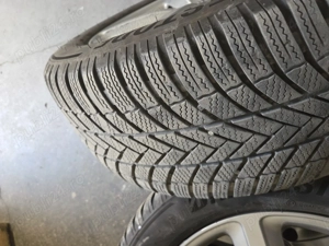 Set roti jante originale aliaj aluminiu argintiu Audi 5x112 R19 19" Q5 A4 A5 A6 S-Line 8jx19H2 ET39  - imagine 6