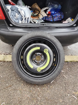 Rezervă slim 5x112, 125 70 R19, 66,6mm, gama vag, Audi , Volkswagen,Scoda, Mercedes. - imagine 3