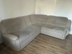 Canapea extensibila în formă de L