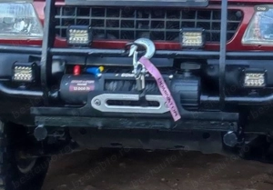 Troliu electric Dominator 15000 lb HD SR sufa sintetica platforma 4x4 auto ( 6810kg ) - imagine 9