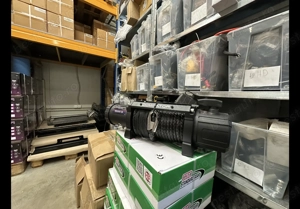 Troliu electric Dominator 15000 lb HD SR sufa sintetica platforma 4x4 auto ( 6810kg ) - imagine 4