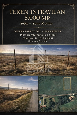 Teren intravilan Comision ZERO%,  Sebis Arad