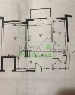 Apartament 2 camere Avantgarden 2, 55 mp, parcare și boxă incluse, etaj 5 din 6 - imagine 7