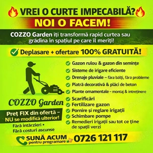 Căutăm coleg,amenajare spații verzi