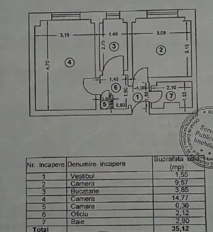 Apartament de vânzare Str.Laptar Tei,Nr 14, Bl 4,Sc 3,Ap 135,Parter,Sector 2 București 