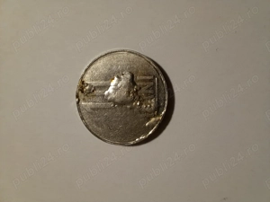 Moneda 10 bani cu defecte de fabrică 