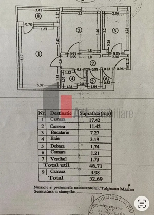 Apartament 2 camere decomandat 3 min. Metrou N. Grigorescu - imagine 6