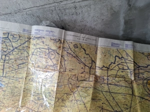 Hărți vechi aeronautica chart   