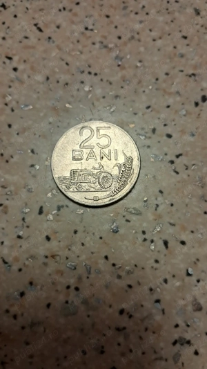 Moneda 25 bani, Romania 1966
