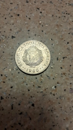 Moneda de 1 leu, Romania din 1966 - imagine 2