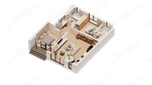 Apartament SAD-3 camere cu gradina-Direct de la dezvoltator-Torontal - imagine 8