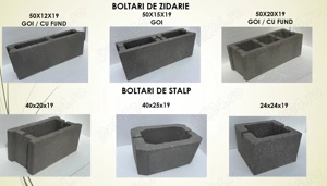 Boltari Vibropresati calitatea I