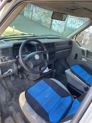 Autoutilitara,VW Doka T4, 2,5 TDI, 2003,3 usi,acte valabile, bonus prelata+cui cu priza+stop led - imagine 4